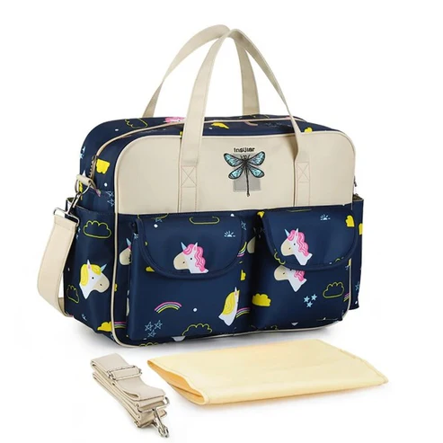 Sac à Langer Bébé - La Licorne Arc-en-Ciel